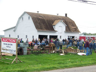 The Hamberg Estate Auction Hudsonville, Michigan spring of 2010 Tractors, tools and antiques.